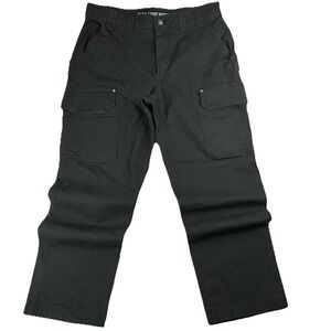 South Trading Co Cargo Pants Men's 38x32 Black Utility Workwear Carpenter